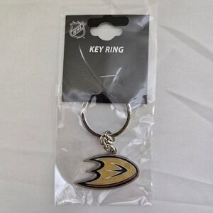 NHL Anaheim Ducks Key Ring, NEW